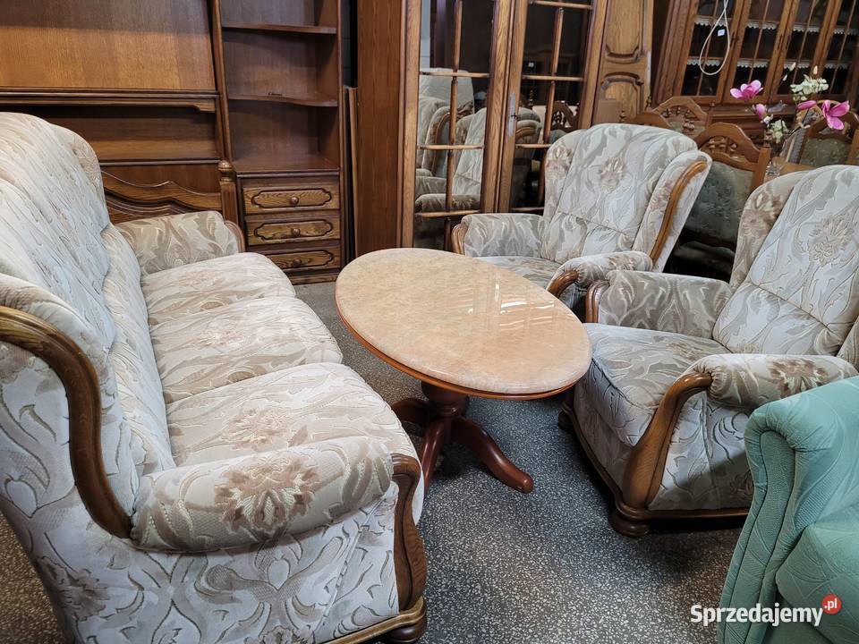 Sofa niemiecka z 2 fotelami Augustów sprzedam