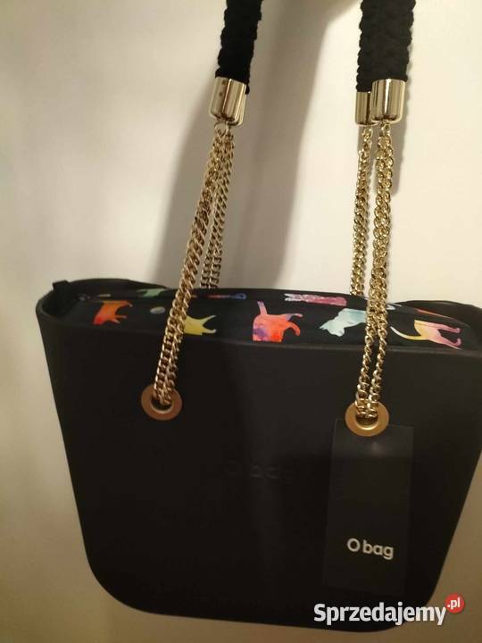 Obag mini Nero koty nowy Warszawa