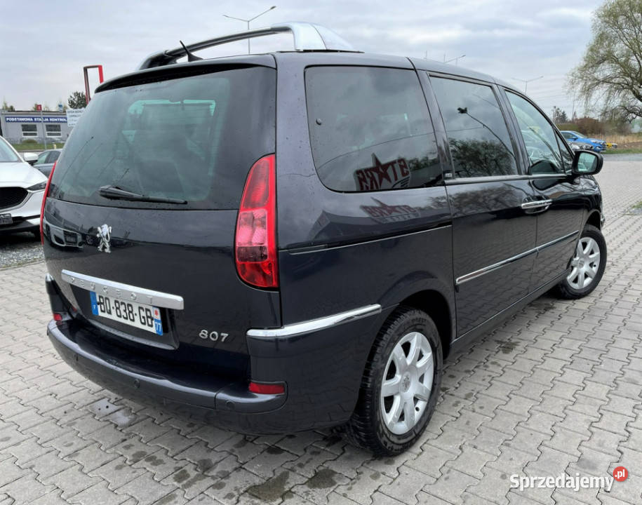 Peugeot 807 7Osobowy Elektryczne Tylne drzwi śląskie Żory sprzedam