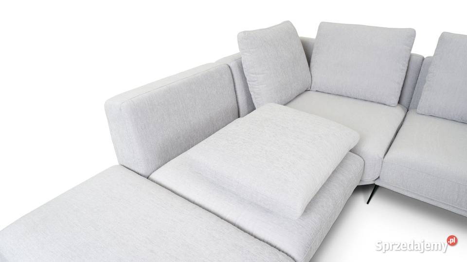 Narożnik Sines z barkiem w tkaninie DENVER 300 Woźniki