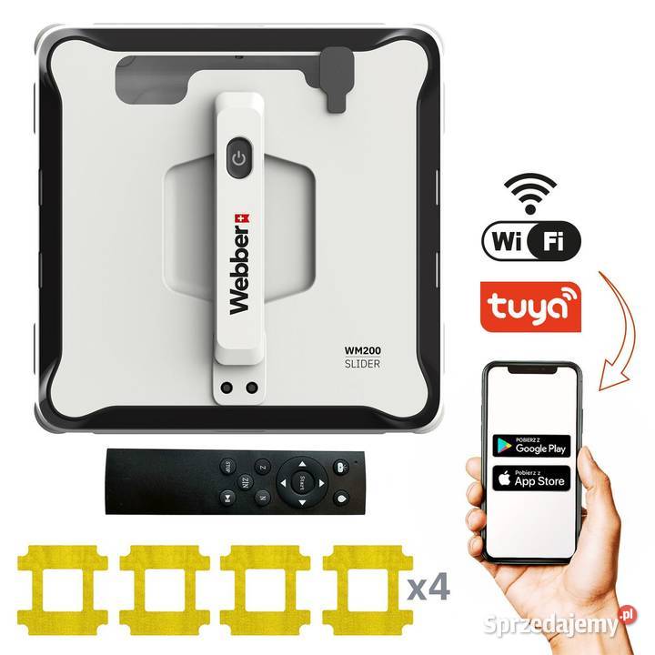 Automatyczny robot do mycia okien WEBBER Pozostałe Smogorzów