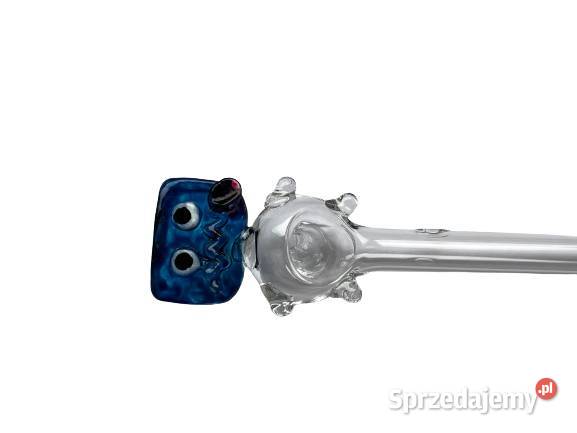 Szkło Fajkowe Blue Box 15 Lufka z Grubego Szkła śląskie Ostrowy nad Okszą