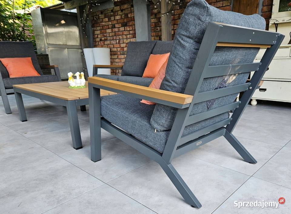 Meble ogrodowe tarasowe aluminiowe mazowieckie Warszawa sprzedam