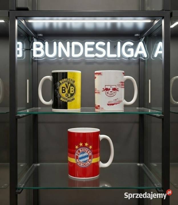 Bundesliga zestaw prezentowy niego 3 kubki Warszawa