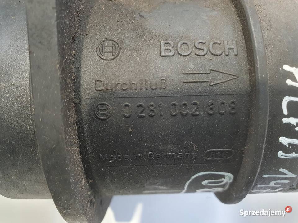 PRZEPŁYWOMIERZ Alfa Romeo 147 19 JTD POWIETRZA Przepływomierze Rudka