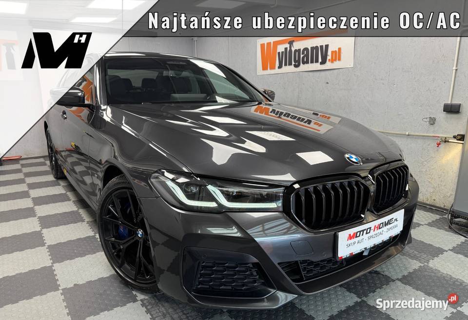 1 właściciel Salon 540d 340 Msport BEZWYPADKOWA szary