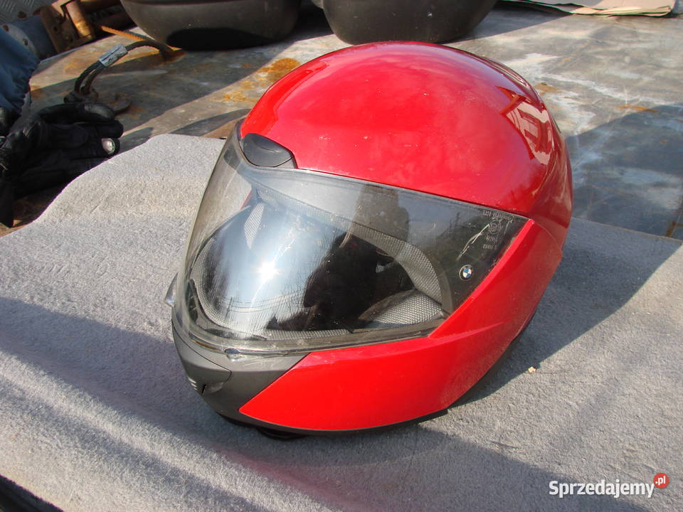 BMW System 5 kask szczękowy 5657 czerwony Kaski Mielec