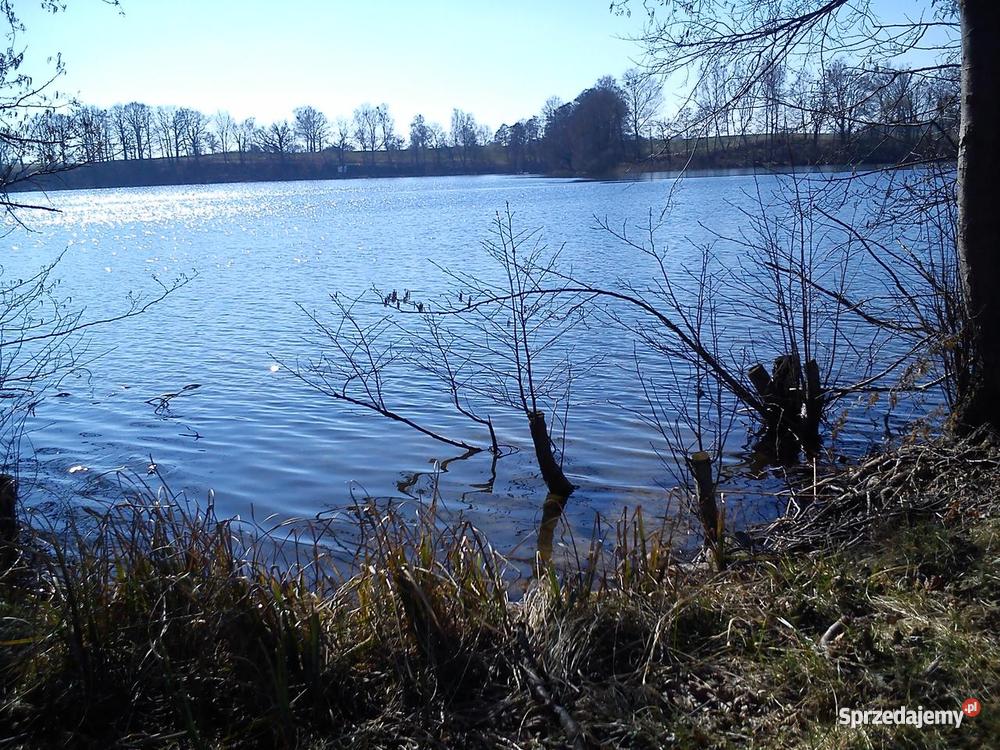Działka rekreacyjna z granicą w wodzie Ługowo