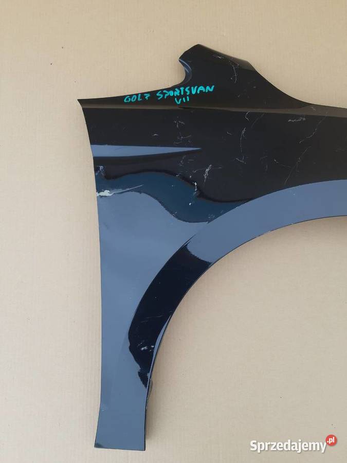 VW GOLF VII SPORTSVAN BŁOTNIK PRAWY PRZÓD Części samochodowe Bieleń
