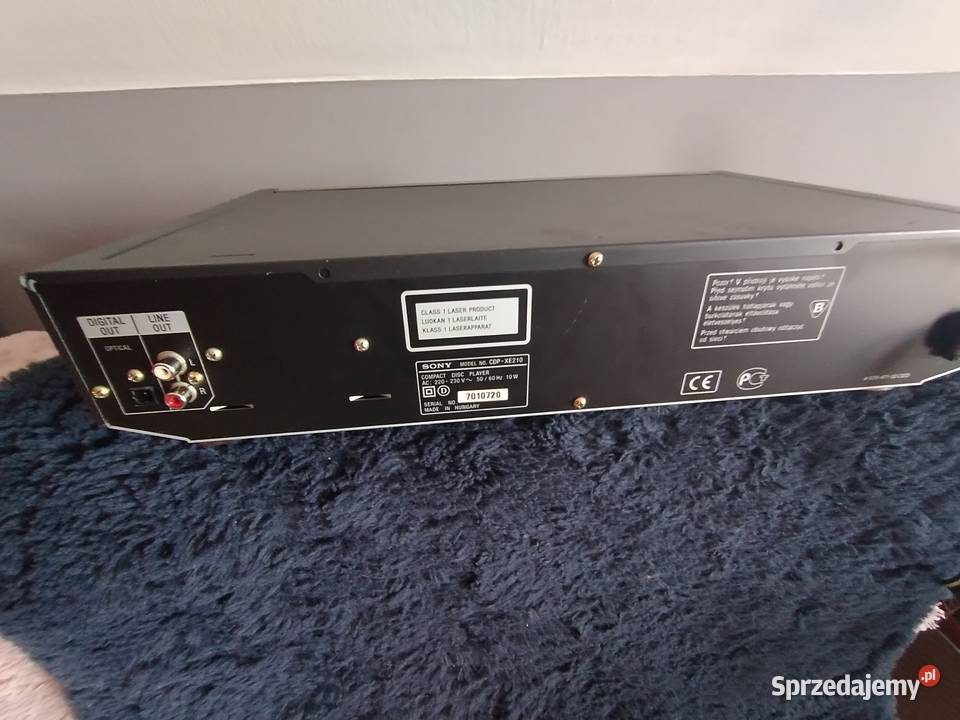 Odtwarzacz CD Sony cdp xe 210 Trzebuska