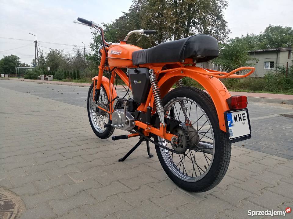 Romet Ogar 205 Zarejestrowany i opłacony benzyna Ostrówek