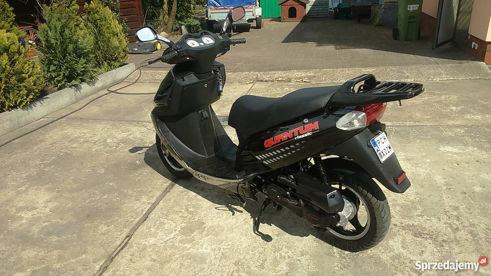 Skuter ZIPP Quantum2011r odblokowany 75h LED wielkopolskie Szamocin