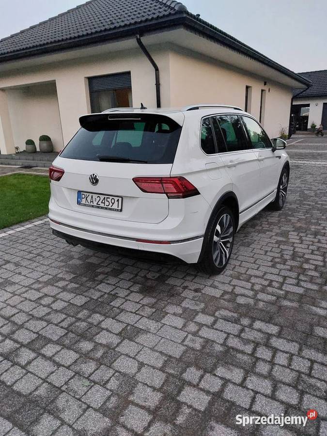 VW Tiguan 20tdi 4 motion Rline Full nieuszkodzony