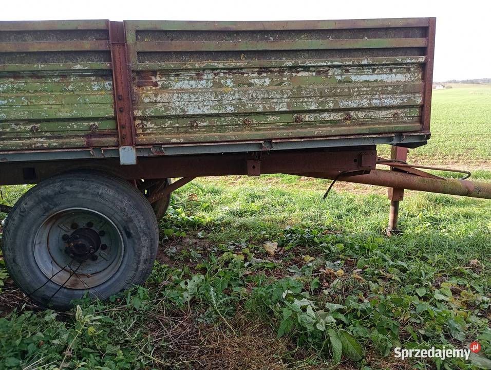 Przyczepa wywrotka jednoosiowa