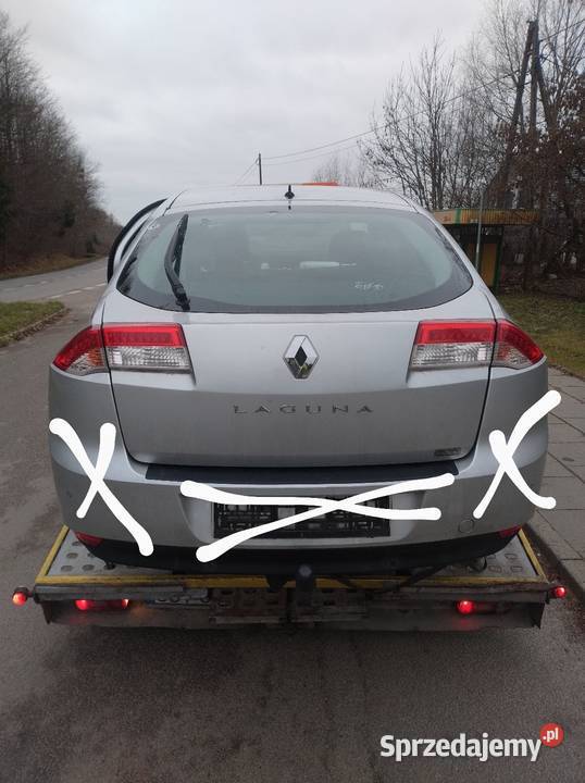 Renault Laguna III Europa Sedan 20 B 2008r Lak warmińsko-mazurskie