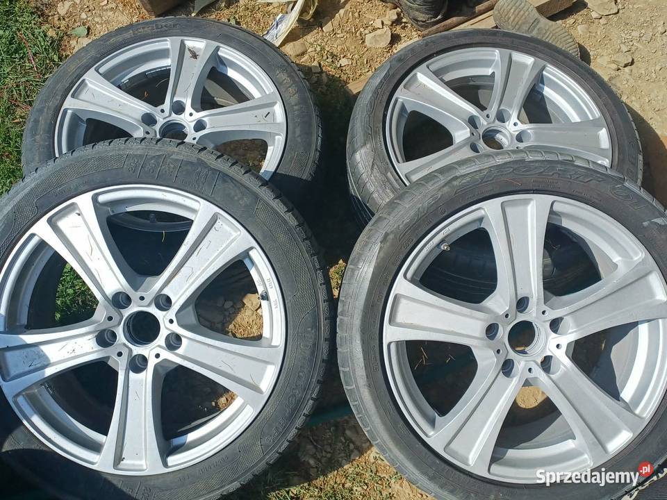 Felgi Vw Audi 17 7j 5x112 otwór 665 pierscienie Sanok