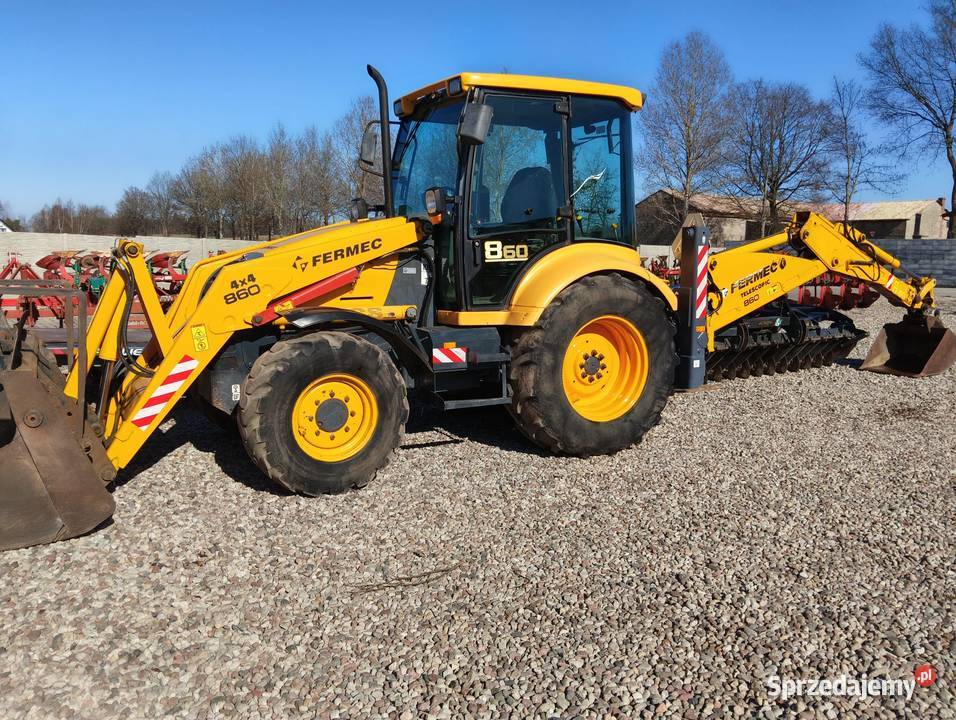 Koparko ładowarka fermect 860 Nowa Karczma