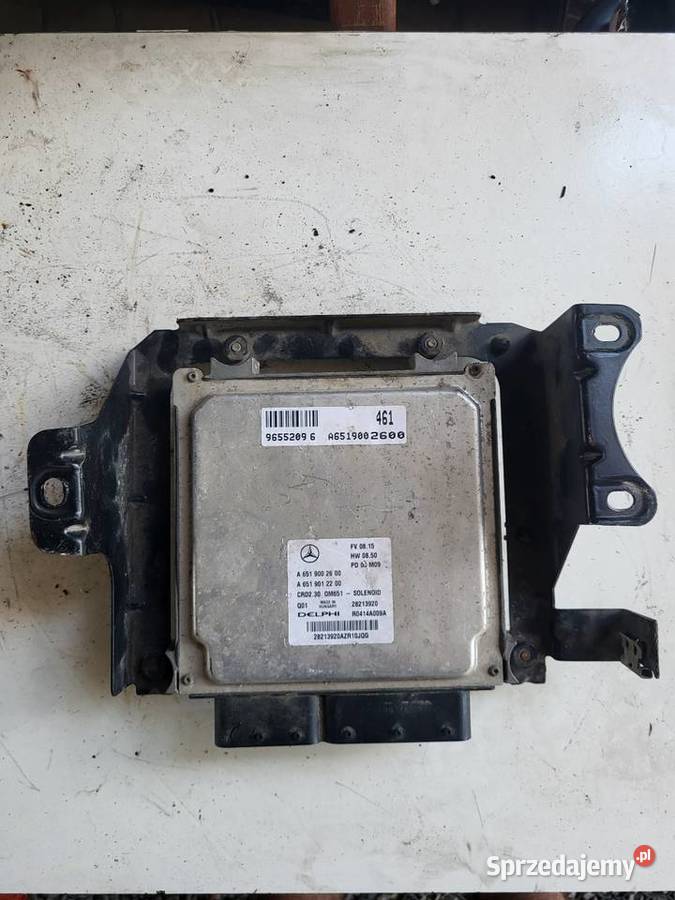 Sterownik Komputer Silnika Mercedes A6519002600 Mielec