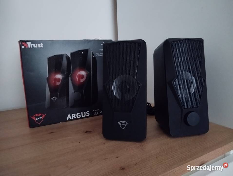 Głośniki z iluminacją LED Trust Argus Ostrów Wielkopolski