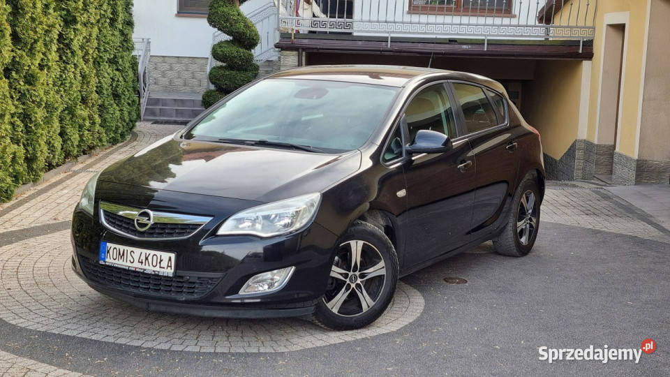 Opel Astra 16 Alu Niski Przebieg GWARANCJA Zakup czarny Płońsk