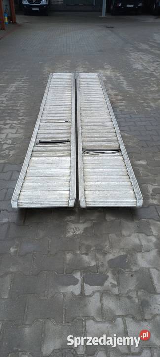 Najazdy aluminiowe 4m 8t opolskie