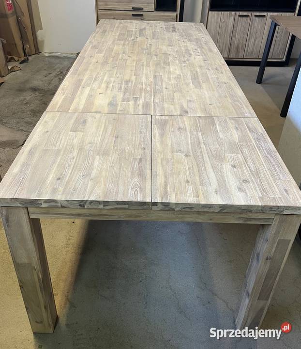 ROZKŁADANY STÓŁ A LA CARTE 200X100 DREWNIANY Opole