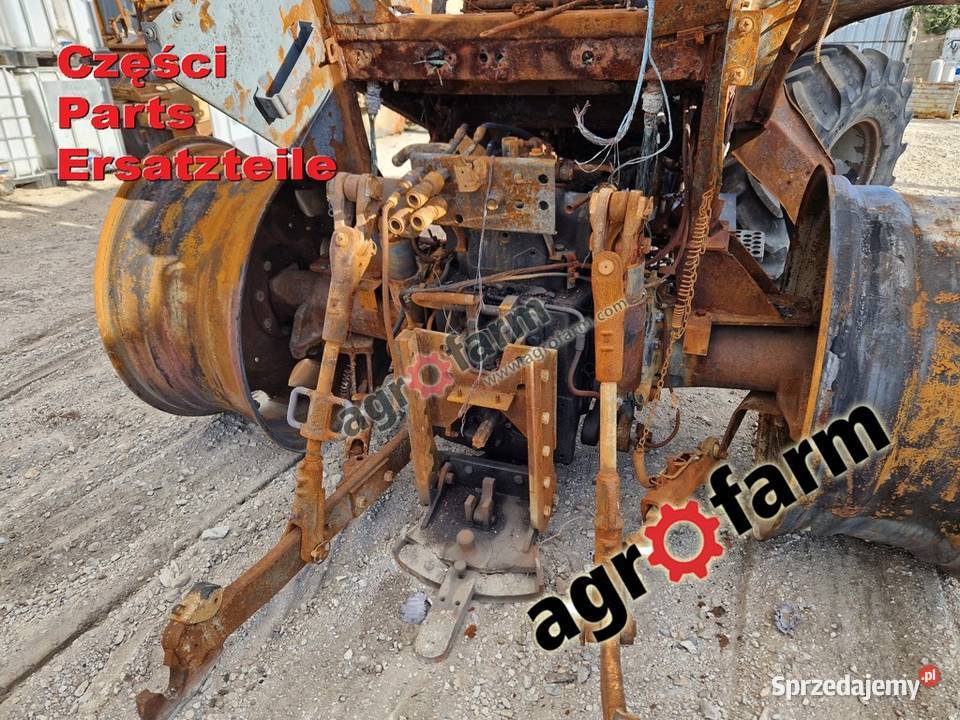 Deutz Agrostar 661 części skrzynia biegów most dolnośląskie Byków