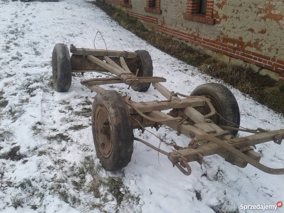 Wóz osie rama dolnośląskie Stary Waliszów