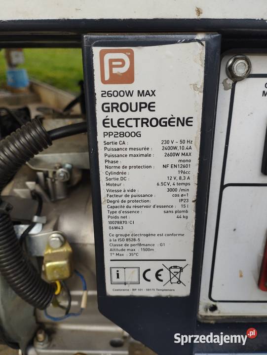 Agregat prądotwórczy Baryczka