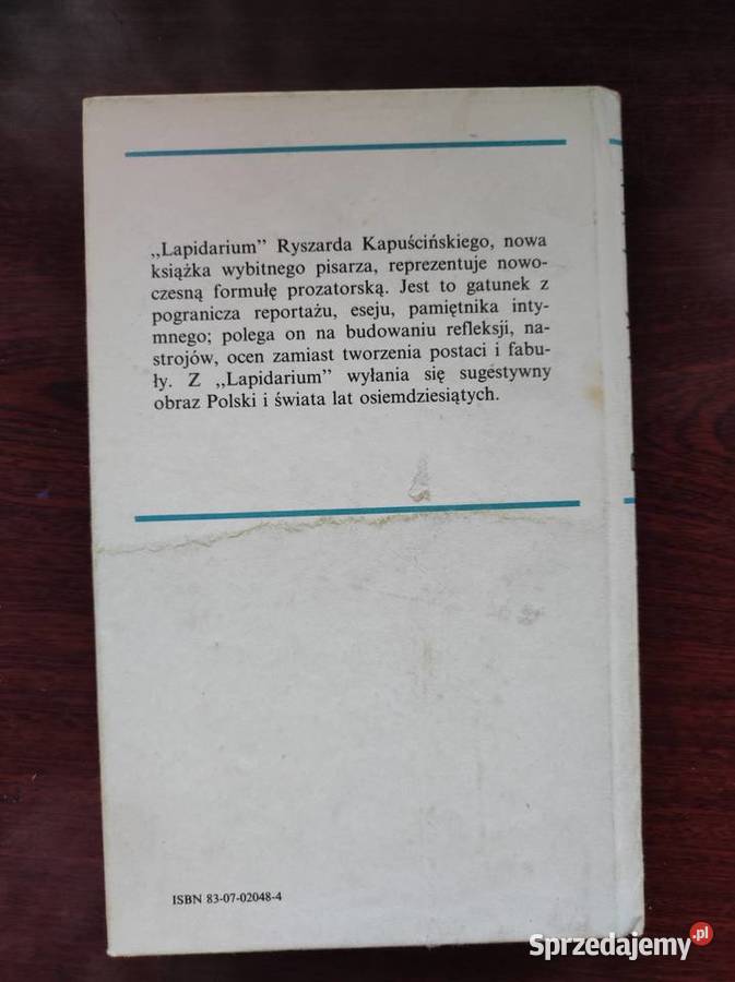 Lapidarium Ryszard Kapuściński