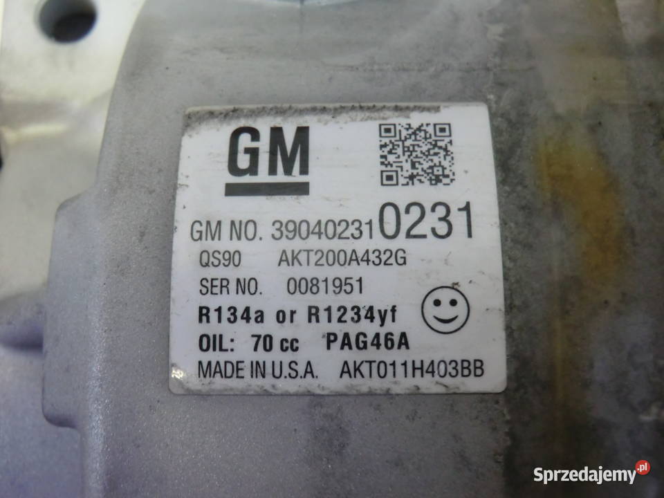 Opel OE 39040231 kompresor sprężarka Krzeszowice