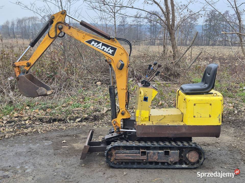 Koparka HANIX N08E Małuszyn
