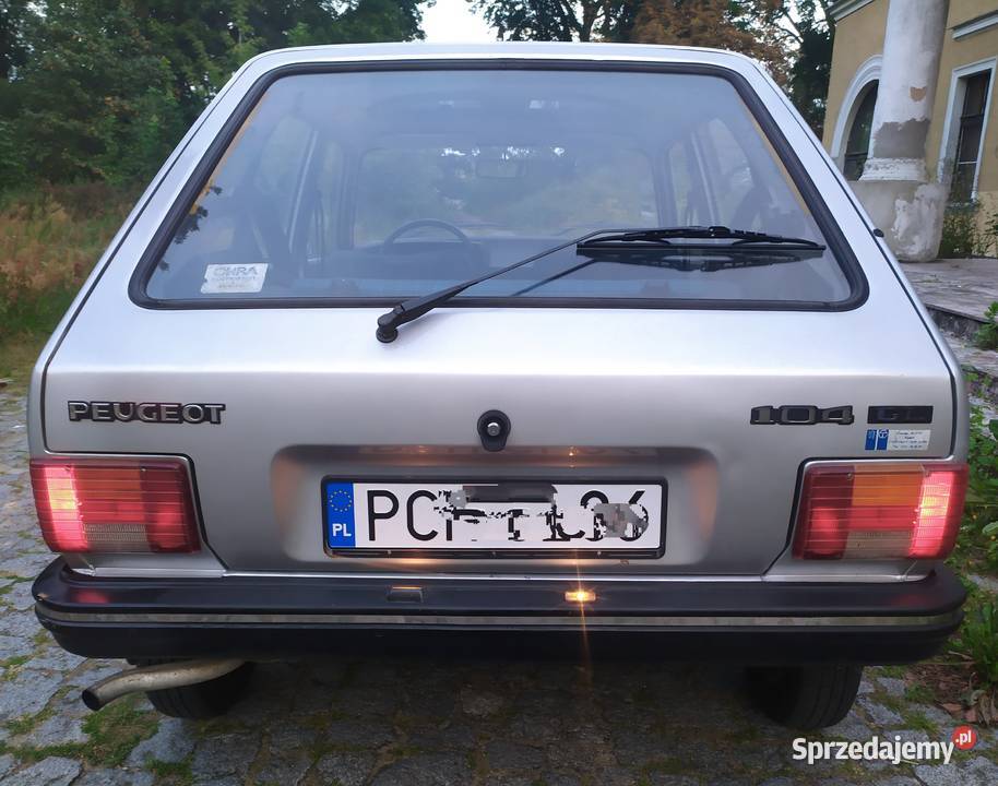 Peugeot 104 GL Piękny klasyk manualna Motoryzacja wielkopolskie sprzedam