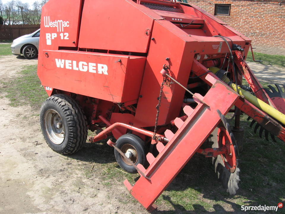 prasa welger rp 12 Owijanie sznurkiem Rolujące (belujące) Serokomla