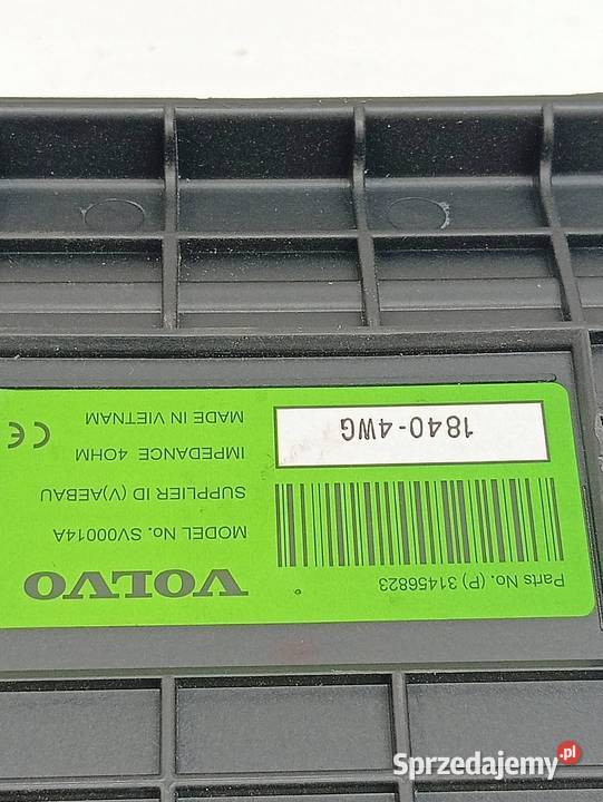 GŁOŚNIK SUBWOOFER 31456823 Volvo S60 III świętokrzyskie