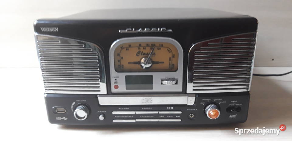 Watson Classic Radio Gramofon wielkopolskie Poznań
