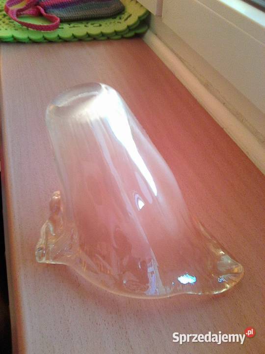 Szklany klosz odcienie żółtego Warszawa