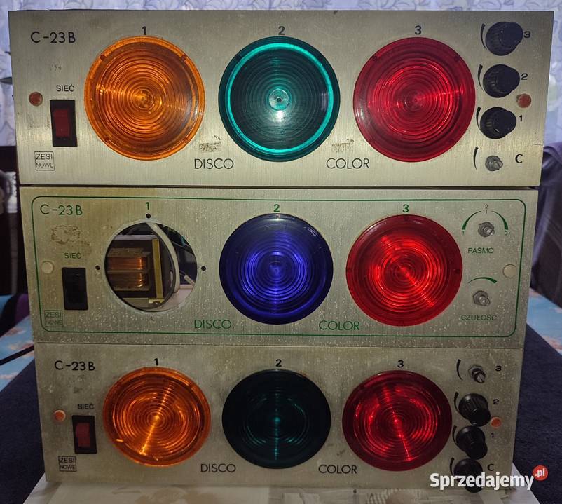PRL Colorofny C23B Disco Color Warszawa