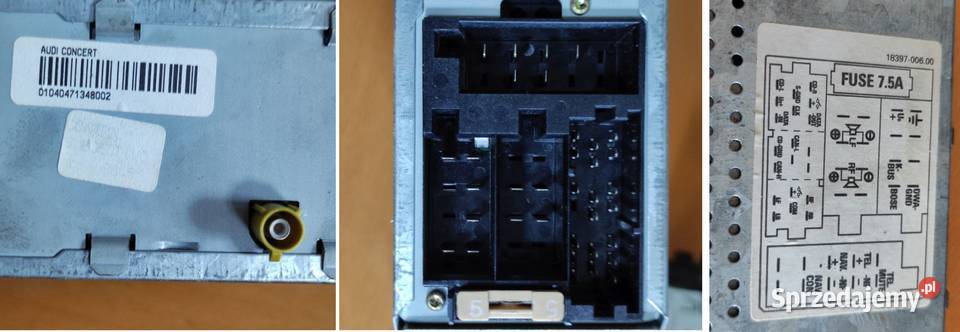 radio radioodtwarzacz cd Audi fabryczne a4 b6 Kielce