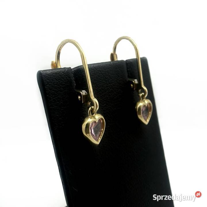 Złote Kolczyki pr 585 15g warmińsko-mazurskie Elbląg