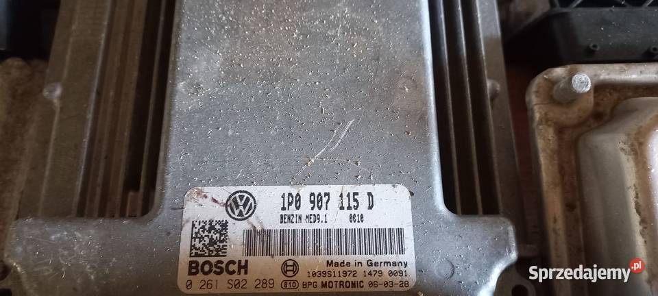 1P0907115D komputer sterownik silnika vw audi mazowieckie Żerdź