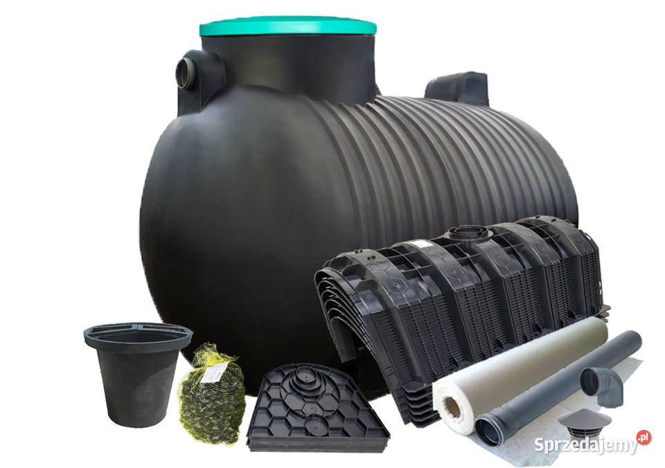 OCZYSZCZALNIA ŚCIEKÓW 3000L B3 DRENAŻ TUNELOWY Łódź