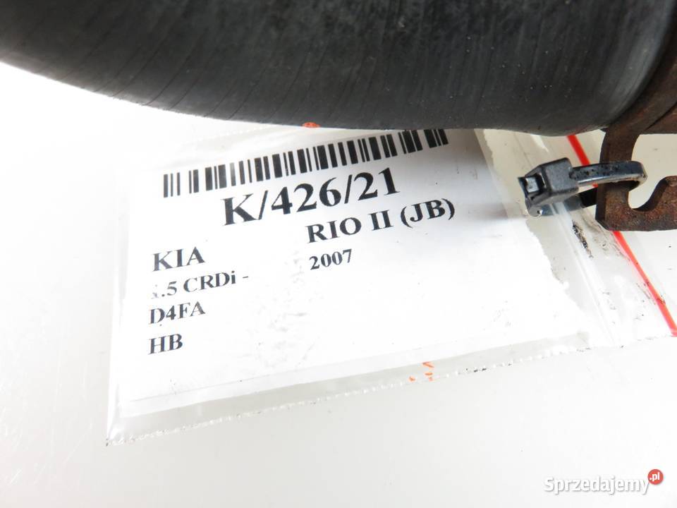 RURA INTERCOOLERA KIA RIO II 15 CRDi sprzedam