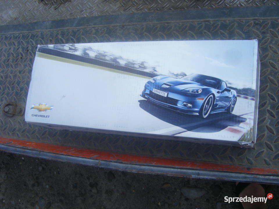 Corvette Duza Flaga Reklama Chevroleta Corvette