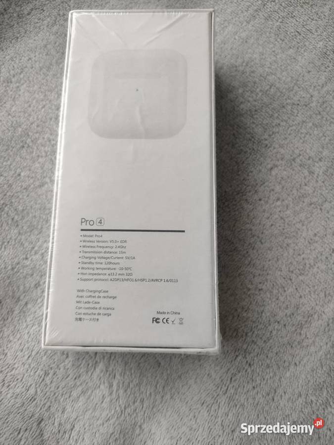 Słuchawki bezprzewodowe airpods pro 4