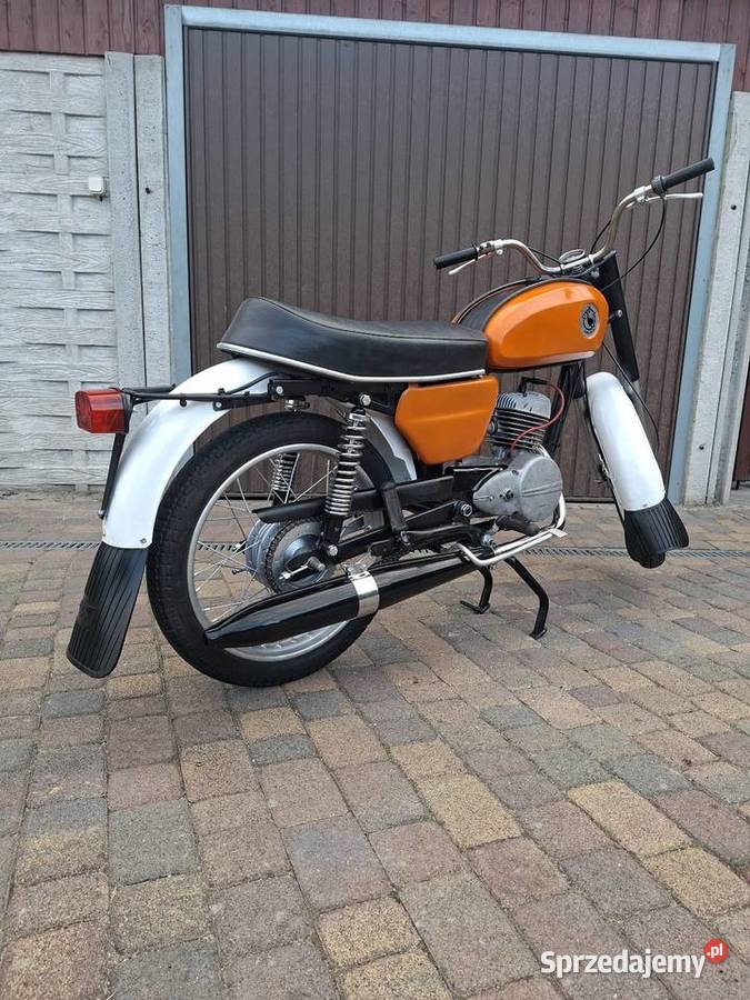 Wsk 125 pełnej odbudowie Piękny klasyk PRL 6KM