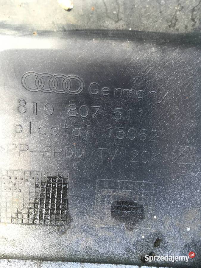 zderzak tył audi a5 8t coupe kompletny