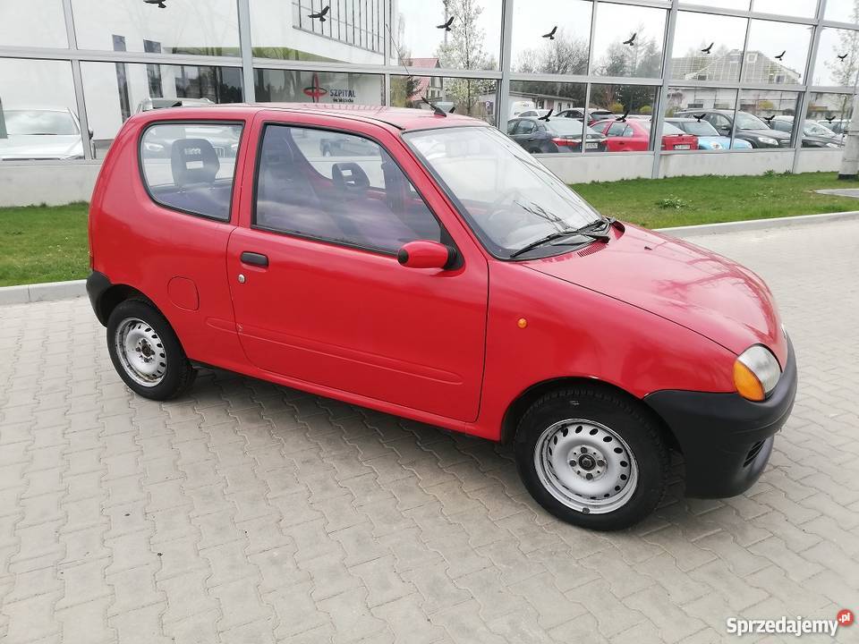 Fiat Seicento 900 I właściciel 63 przebiegu 1999 poduszka powietrzna sprzedam