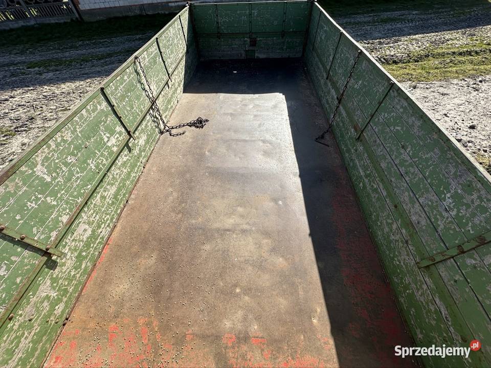 Przyczepa rolnicza KRONE 8t Łęczyca
