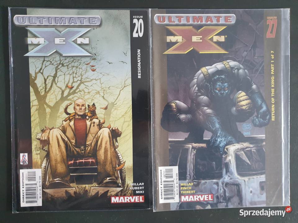 Ultimate XMen zestaw 18 komiksów Marvel USA Gdynia sprzedam